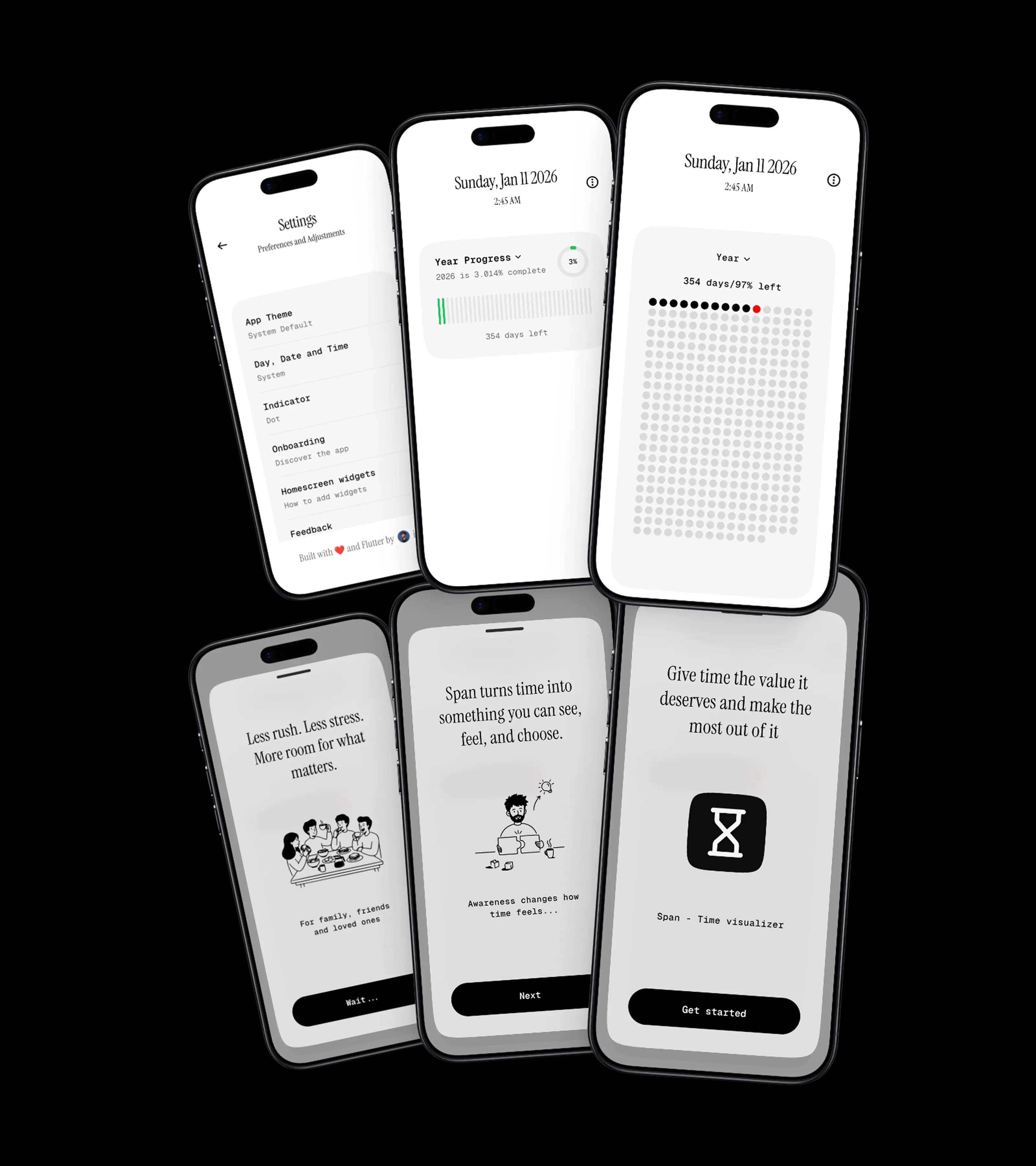 Span - Minimalist Time Visualizer